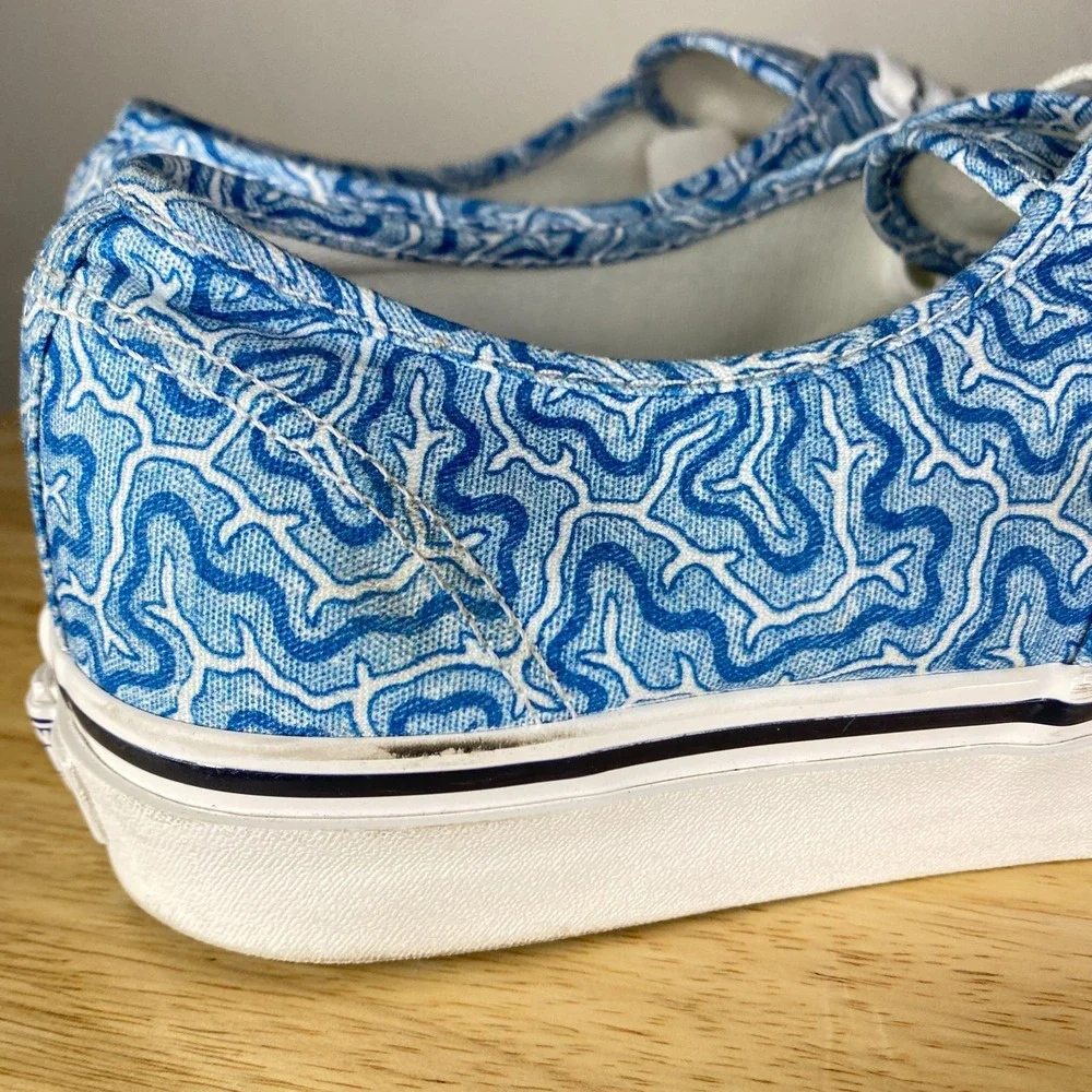 Vans x Todd Snyder‎ Sneakers Mens 10.5 John Derian Blue Shoes
